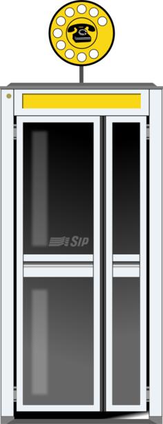 Telephone booth