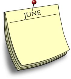 Monthly note - June