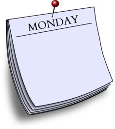 Daily sticker - Monday