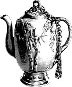 Jug with chain