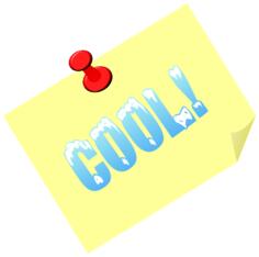 Cool! sticker