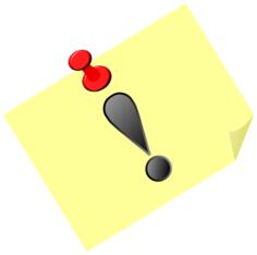 Exclamation mark vector image