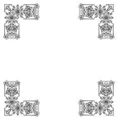 Fancy decorative divider