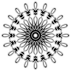 Round decorative element image