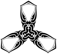 Three-pointer decorative star