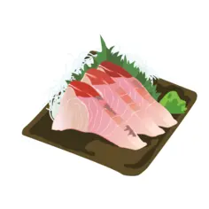 Salmon plate
