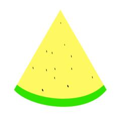 Slice of watermelon