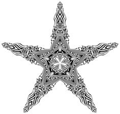 Starry garnish