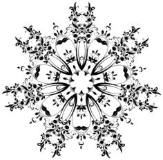 Circular petals design