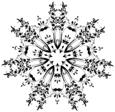 Circular petals design