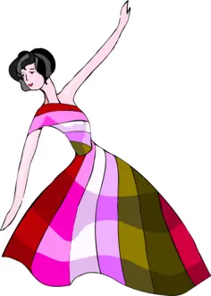 Dance move by a woman