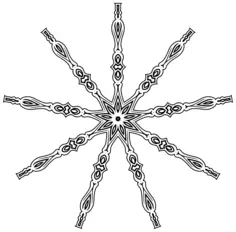 Starry ornate design