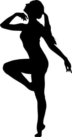 Posing danseuse