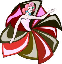 Floral dancer