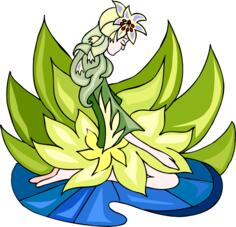 Dancing on flower