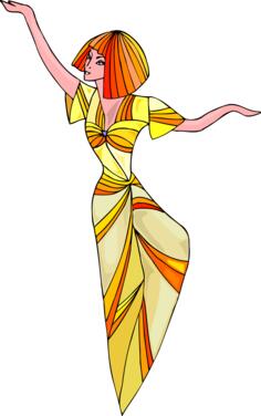 Egyptian dancing girl