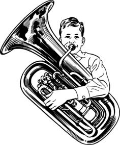 Tuba player