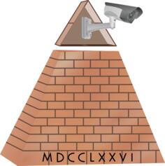 All Seeing Eye camera pyramid