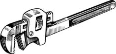 Pipe wrench image