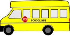 Moving school bus