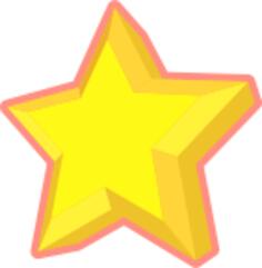 Simple 3D star