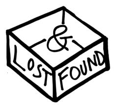 Lost and found box