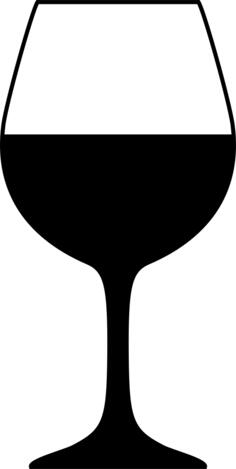 Wine glass half full