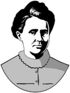 Marie Curie's portrait