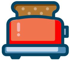 Toaster symbol