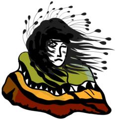 Indian's portrait