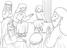 Jesus teaching image