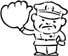 Traffic policeman