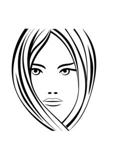 Girl with headscarf