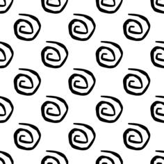 Black and white decorative pattern image