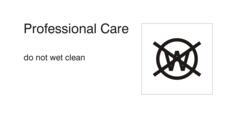 Clothes care symbol