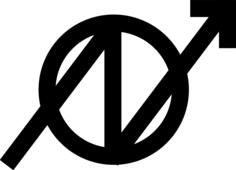 International squatters symbol