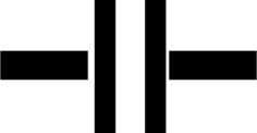 Capacitor symbol image