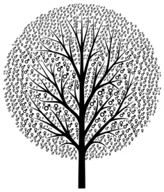 Gender symbols in tree
