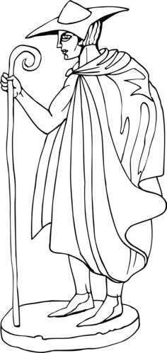 Statue drawing