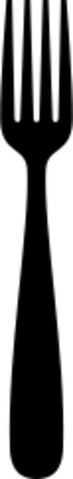 Fork vector silhouette