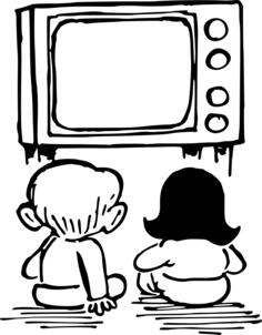 Watching TV