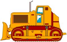 Bulldozer construction machine