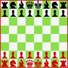 Chess starting position
