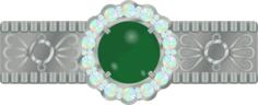 Shiny jewelry vector image