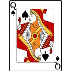 Queen of spades image