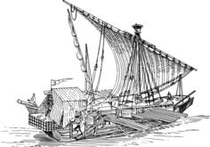 Trading boat image