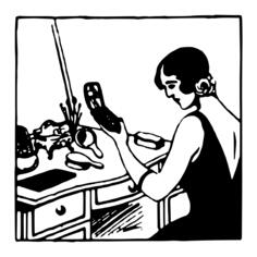 Woman in make-up