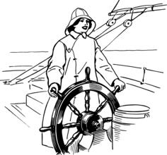 At the helm