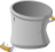Broken pot
