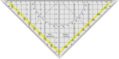 Measuring triangle